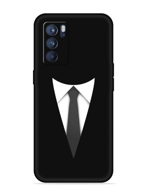 Dark Suit Soft Silicone Case for Oppo Reno 6 Pro (5G) Zapvi