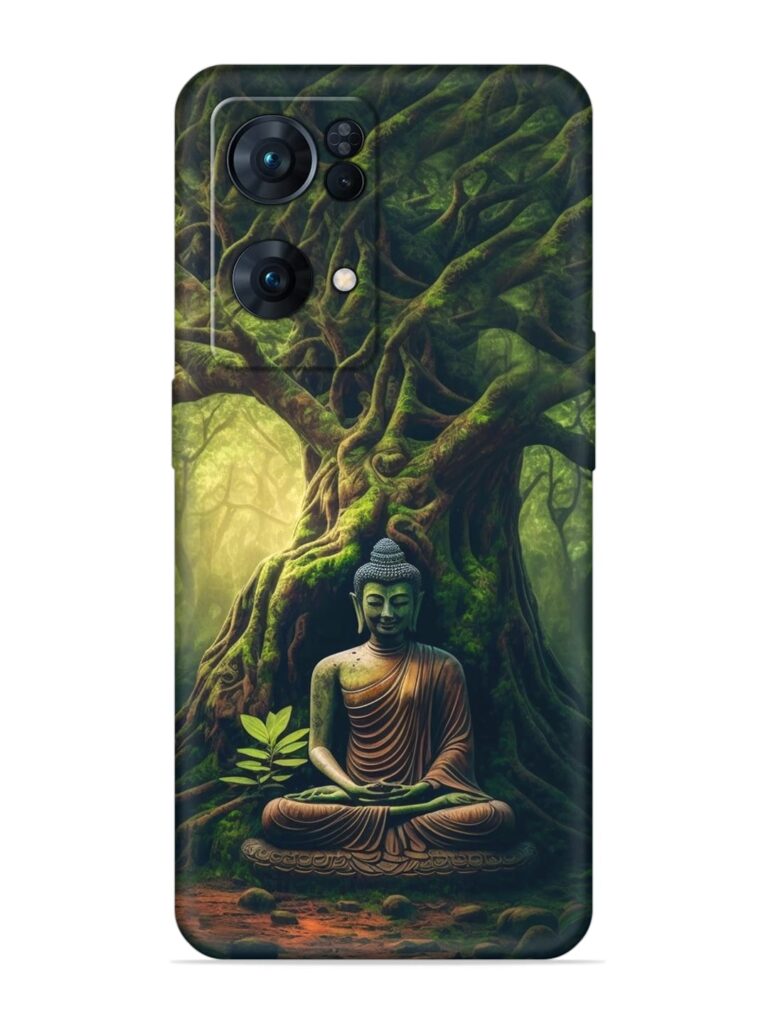 Ancient Buddha Soft Silicone Case for Oppo Reno 7 Pro (5G) Zapvi