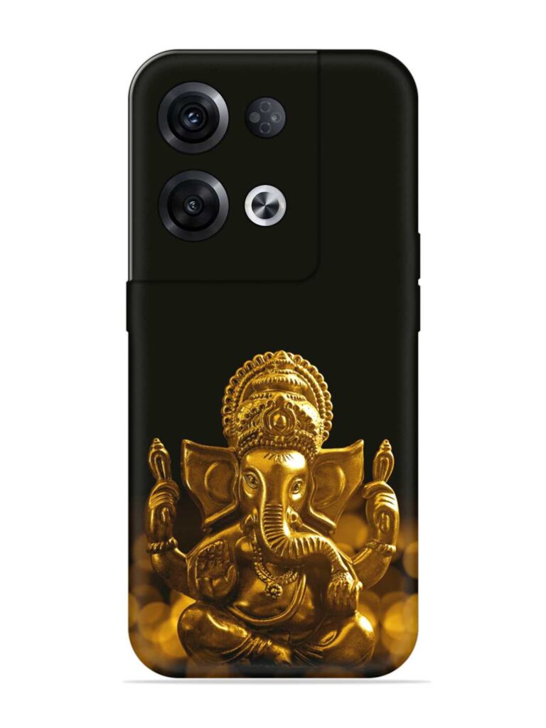 Lord Ganesha Indian Festival Soft Silicone Case for Oppo Reno 8 Pro (5G) Zapvi