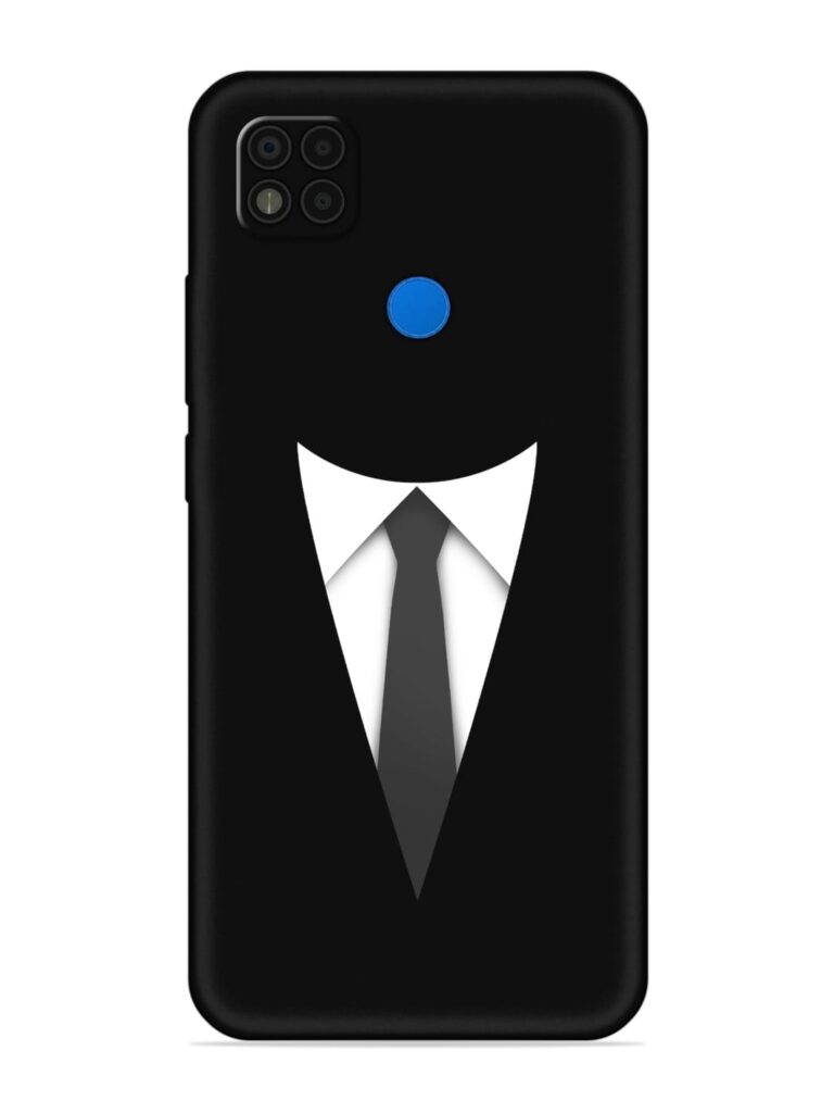 Dark Suit Soft Silicone Case for Poco C31 Zapvi