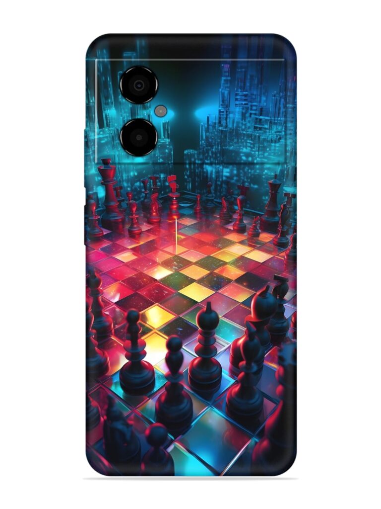 Chess Table Soft Silicone Case for Poco M4 (5G) Zapvi