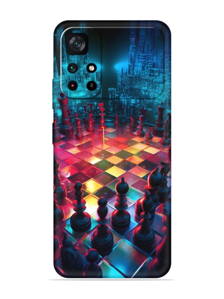 Chess Table Soft Silicone Case for Poco M4 Pro (5G) Zapvi