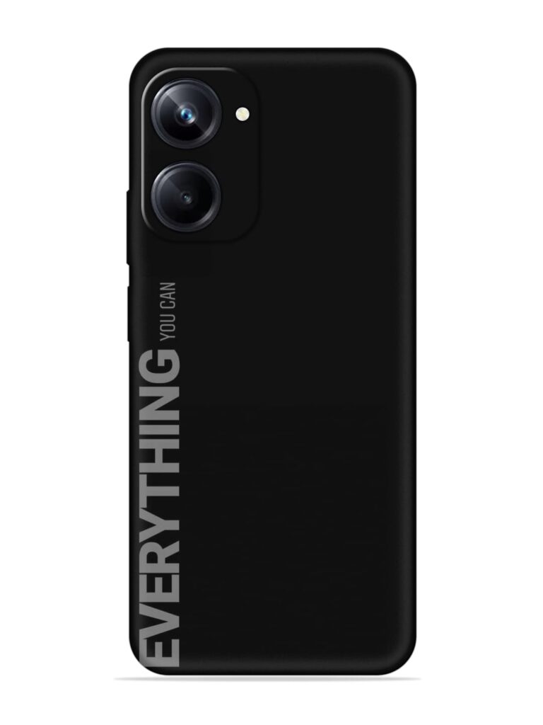 Everything You Can Soft Silicone Case for Realme 10 Pro (5G) Zapvi