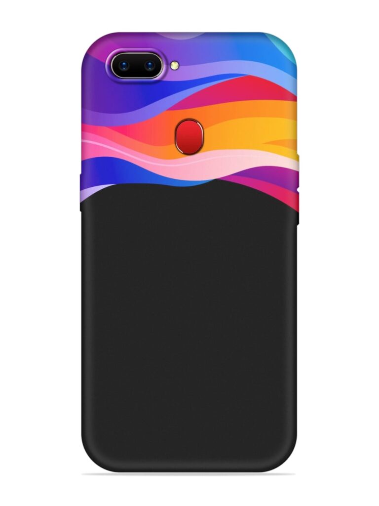 Vertical Abstract Soft Silicone Case for Realme 2 Zapvi