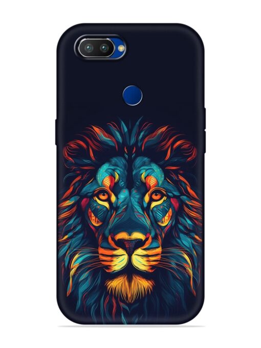 Colorful Lion Soft Silicone Case for Realme 2 Pro Zapvi