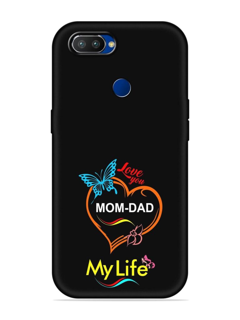 Love You Mom Dad Soft Silicone Case for Realme 2 Pro Zapvi