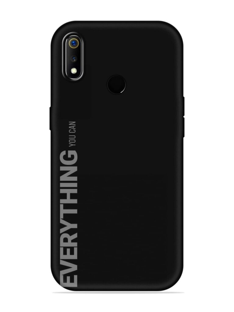 Everything You Can Soft Silicone Case for Realme 3 Zapvi