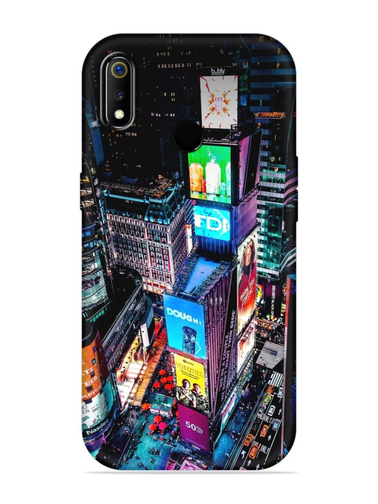 Times Square Soft Silicone Case for Realme 3 Pro Zapvi