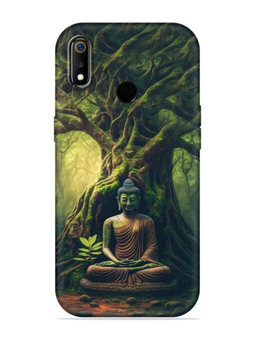 Ancient Buddha Soft Silicone Case for Realme 3 Pro Zapvi