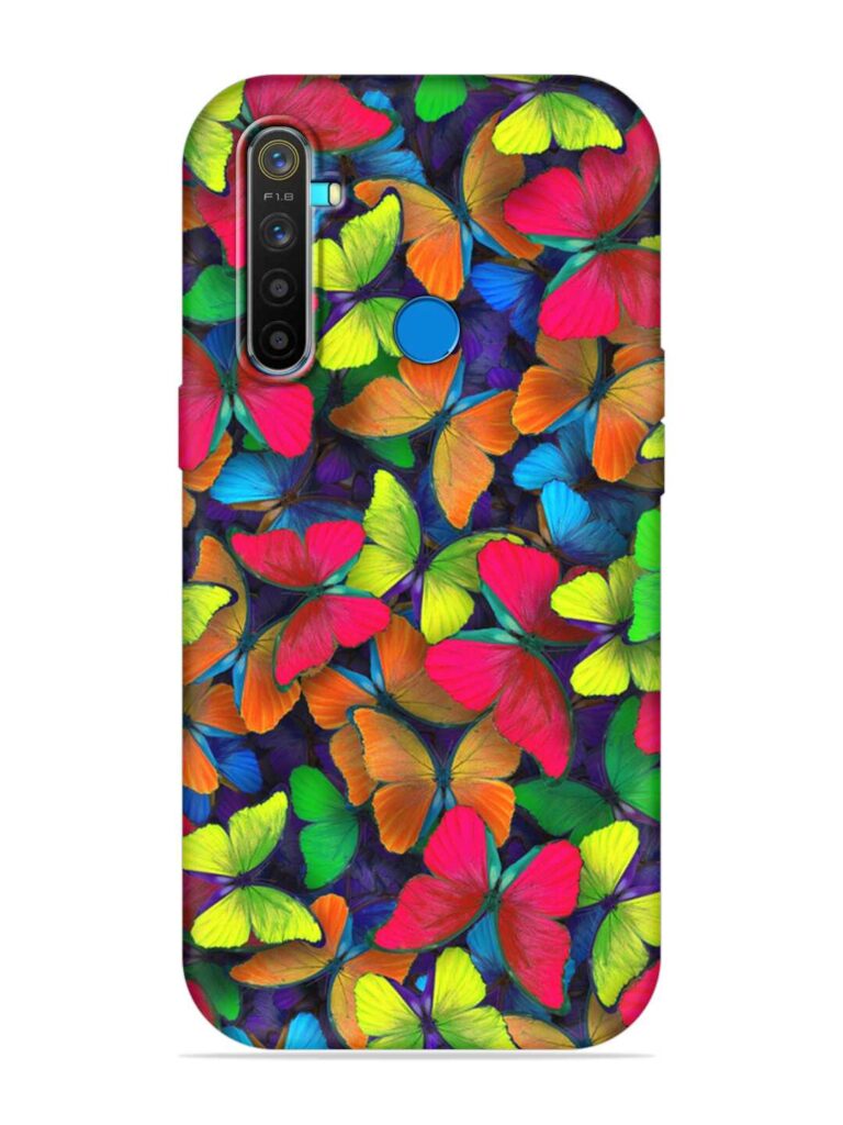 Colors Rainbow Pattern Soft Silicone Case for Realme 5i Zapvi