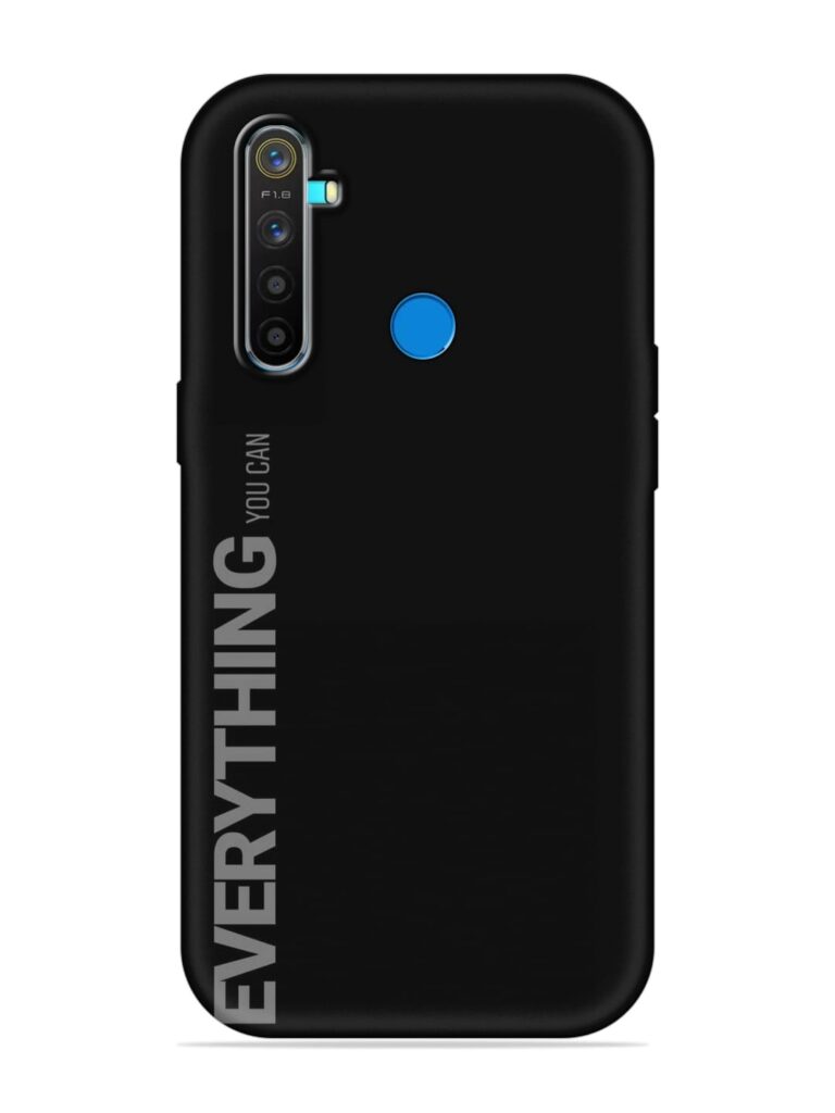 Everything You Can Soft Silicone Case for Realme 5 Pro Zapvi