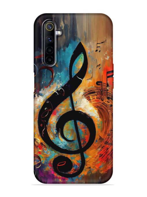 Music Notes Painting Soft Silicone Case for Realme 6 Zapvi