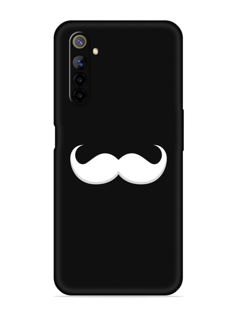 Mustache Vector Soft Silicone Case for Realme 6i Zapvi