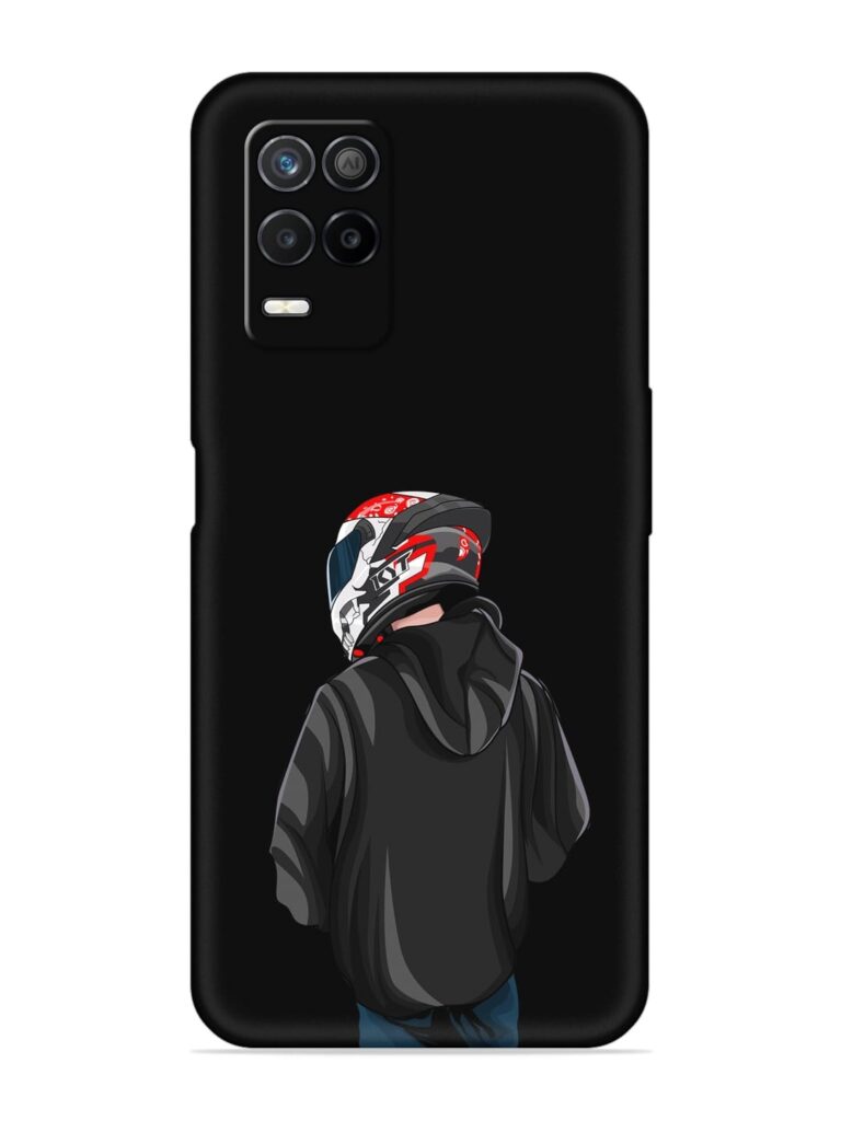Motorcycle Rider Soft Silicone Case for Realme 8 (5G) Zapvi