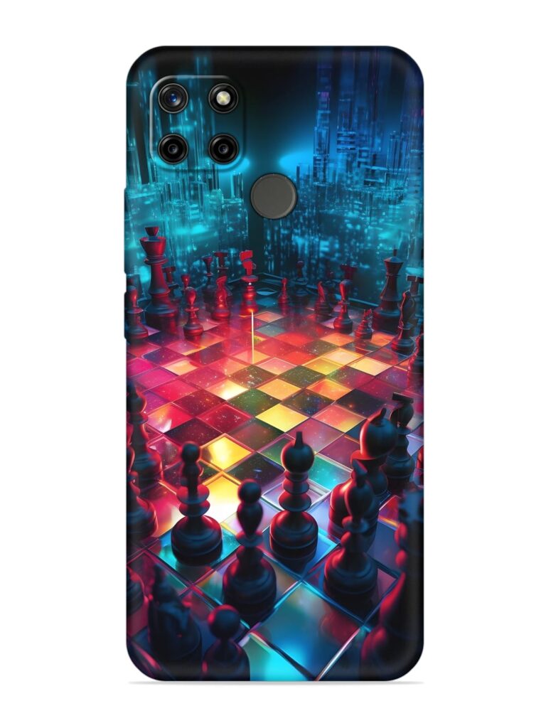 Chess Table Soft Silicone Case for Realme C12 Zapvi