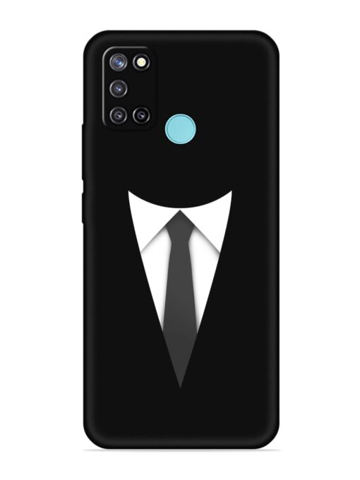 Dark Suit Soft Silicone Case for RealMe C17 Zapvi