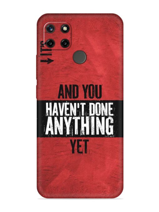 It'S And You Haven'T Done Anything Yet Soft Silicone Case for Realme C21Y Zapvi