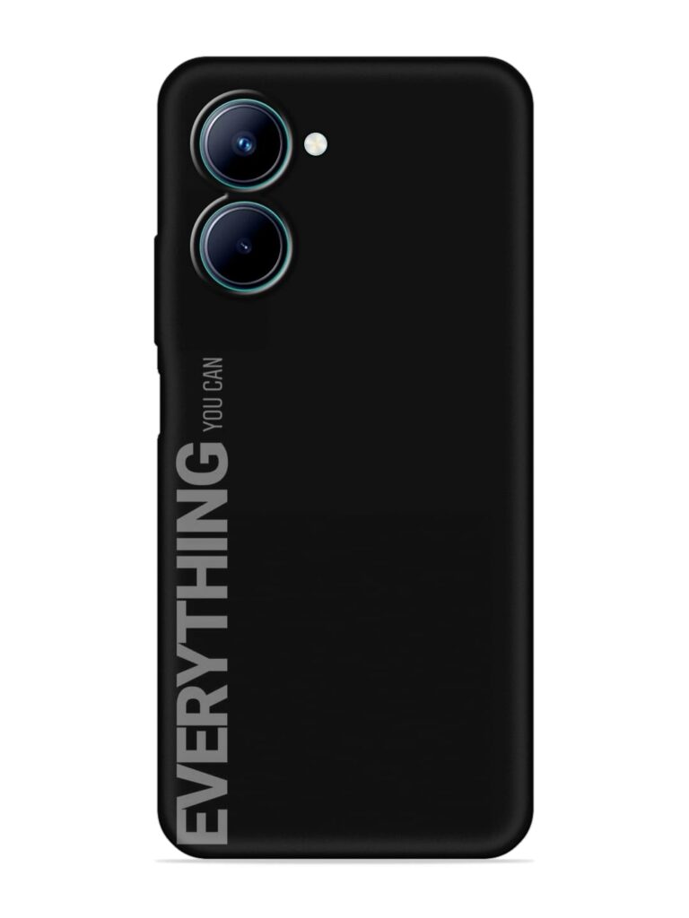 Everything You Can Soft Silicone Case for Realme C33 Zapvi