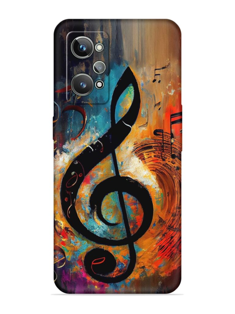 Music Notes Painting Soft Silicone Case for Realme GT 2 Zapvi