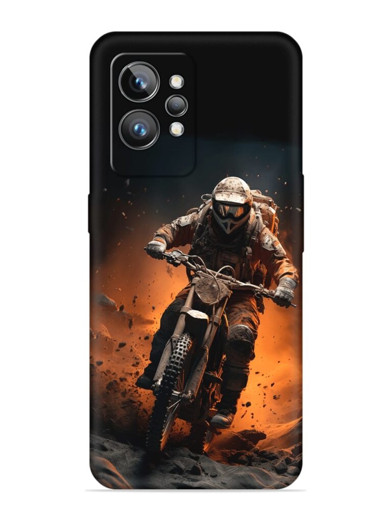 Motorcycle Stunt Art Soft Silicone Case for Realme GT 2 Pro Zapvi