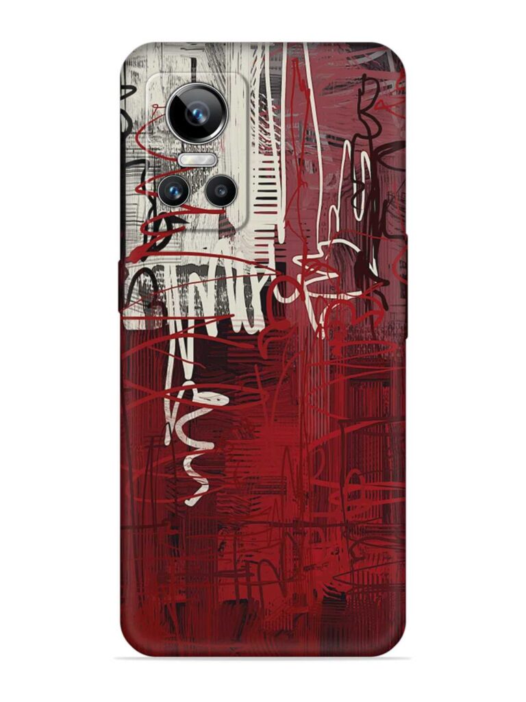 Abstract Background Art Soft Silicone Case for Realme GT Neo 3 Zapvi