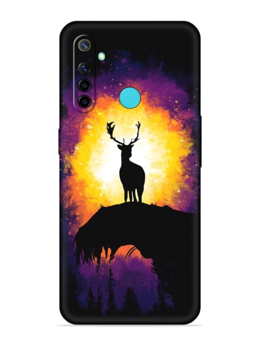 Elk Animal Art Soft Silicone Case for Realme Narzo 10 Zapvi