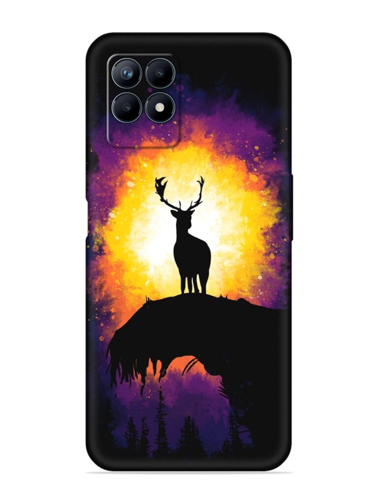 Elk Animal Art Soft Silicone Case for Realme Narzo 50 (4G) Zapvi