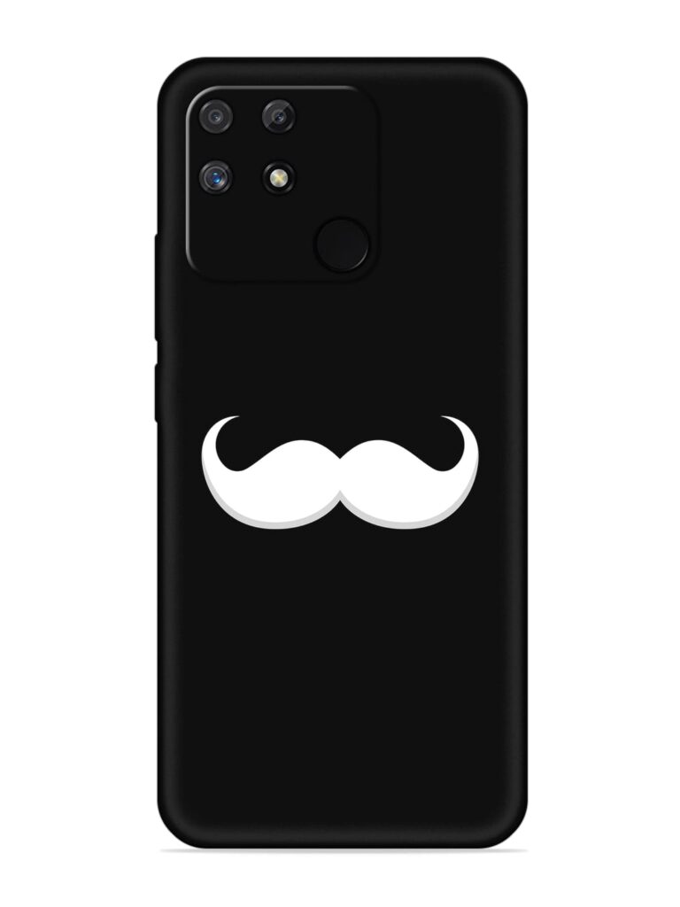Mustache Vector Soft Silicone Case for RealMe Narzo 50A Zapvi
