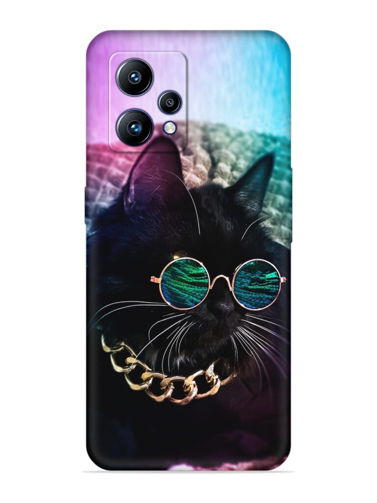 Black Cat Soft Silicone Case for Realme Narzo 50 Pro Zapvi