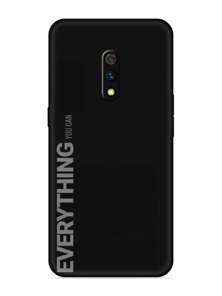 Everything You Can Soft Silicone Case for Realme X Zapvi