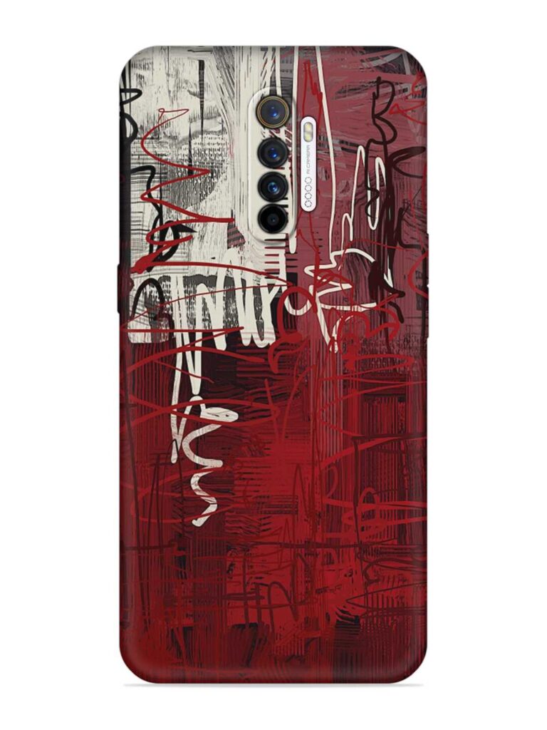 Abstract Background Art Soft Silicone Case for Realme X2 Pro Zapvi