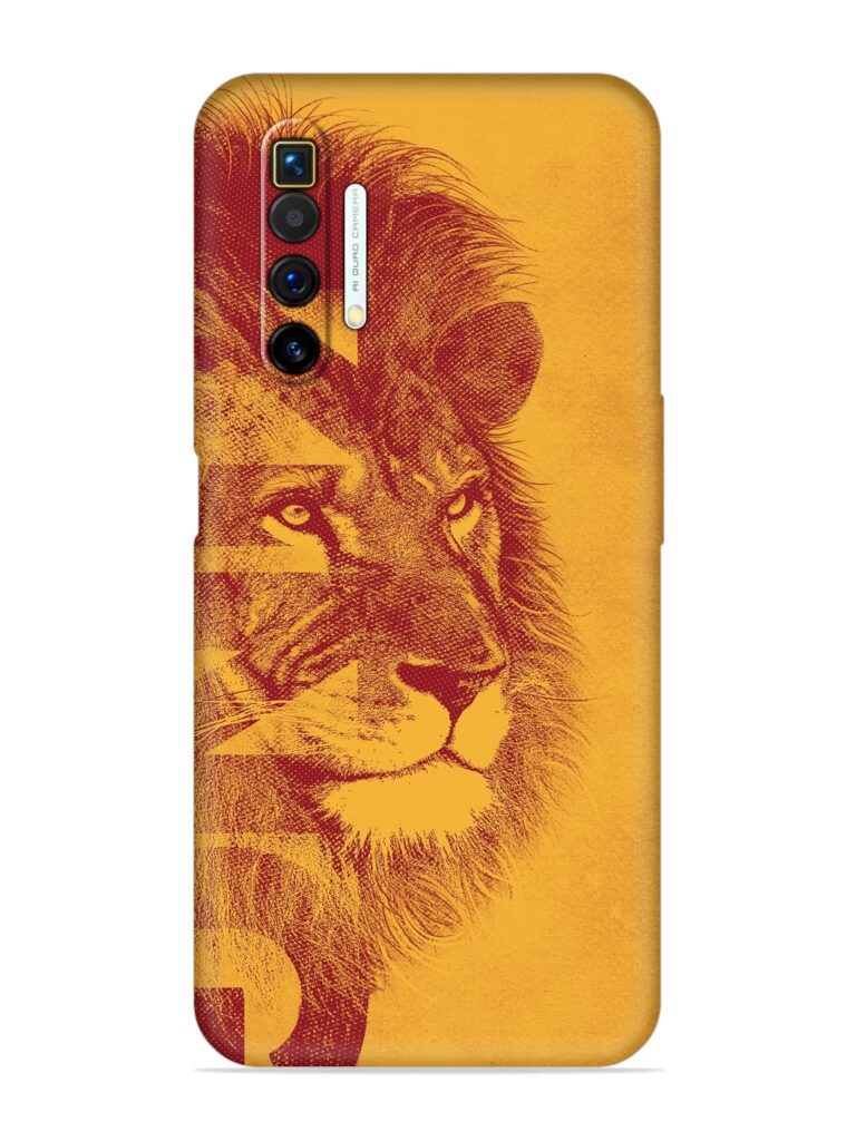 Gold Lion Crown Art Soft Silicone Case for Realme X3 SuperZoom Zapvi