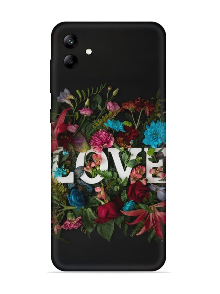 Lover Flower Art Soft Silicone Case for Samsung Galaxy A04 Zapvi