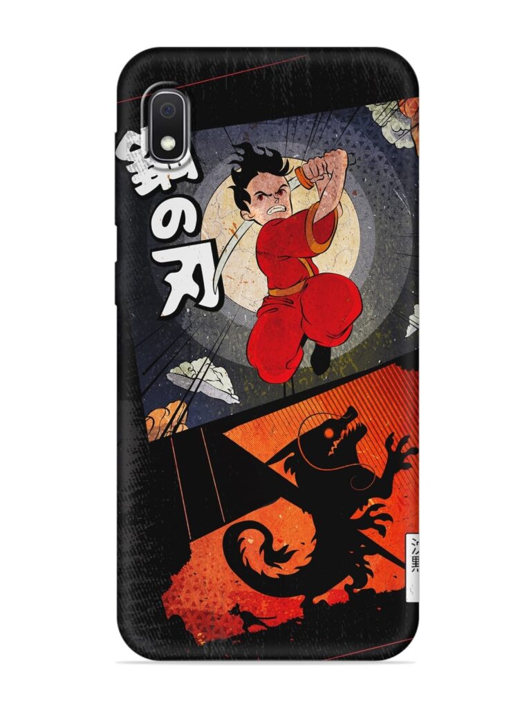 Japanese Art Soft Silicone Case for Samsung Galaxy A10 Zapvi