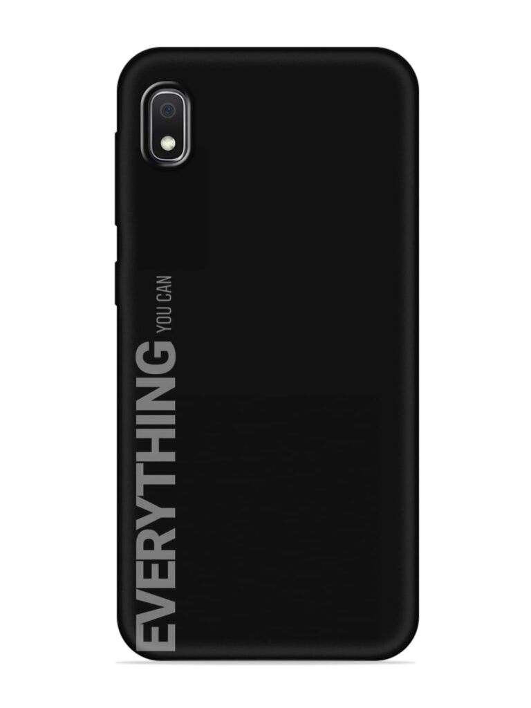 Everything You Can Soft Silicone Case for Samsung Galaxy A10 Zapvi