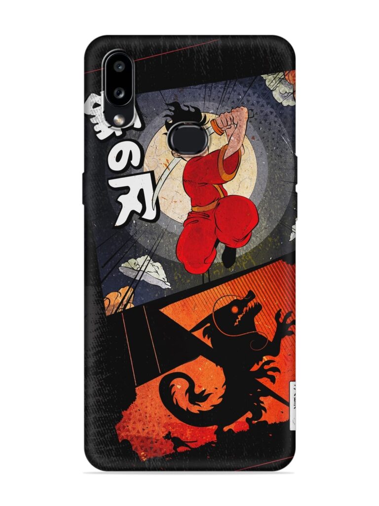 Japanese Art Soft Silicone Case for Samsung Galaxy A10s Zapvi