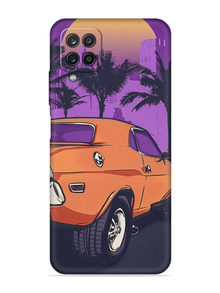 Automotive Paint Art Soft Silicone Case for Samsung Galaxy A12 Zapvi