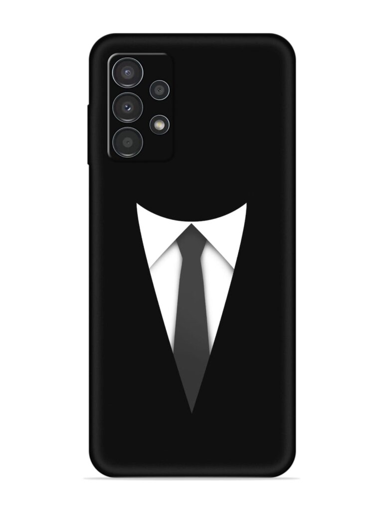 Dark Suit Soft Silicone Case for Samsung Galaxy A13 Zapvi