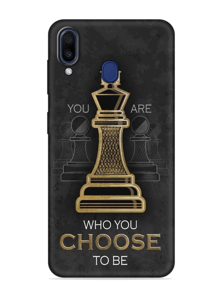 You Are Who Soft Silicone Case for Samsung Galaxy A20 Zapvi