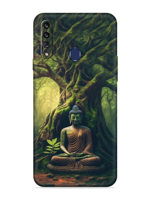 Ancient Buddha Soft Silicone Case for Samsung Galaxy A20s Zapvi