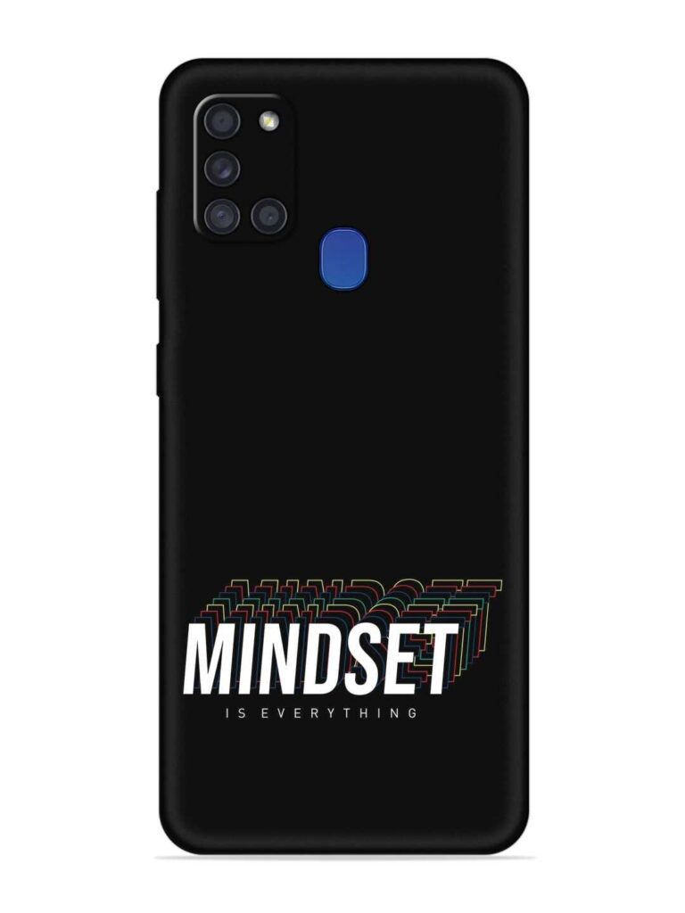 Mindset Everything Slogan Soft Silicone Case for Samsung Galaxy A21s Zapvi