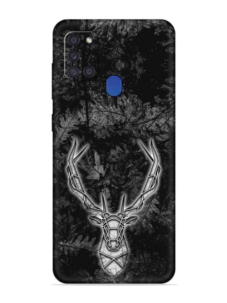 Ancient Deer Soft Silicone Case for Samsung Galaxy A21s Zapvi