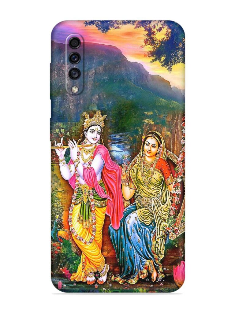 Radha Krishna Painting Soft Silicone Case for Samsung Galaxy A30s Zapvi