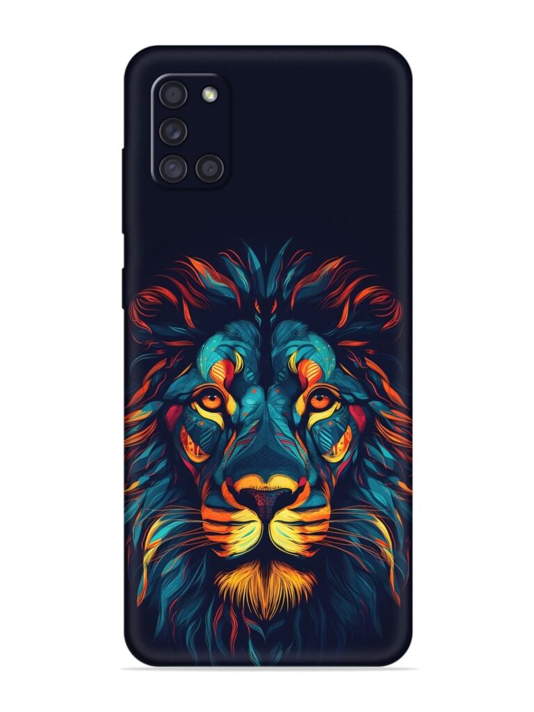 Colorful Lion Soft Silicone Case for Samsung Galaxy A31 Zapvi
