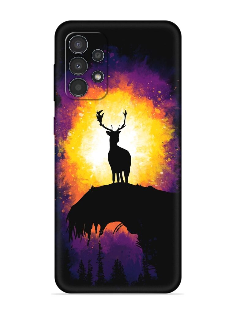 Elk Animal Art Soft Silicone Case for Samsung Galaxy A32 (4G) Zapvi