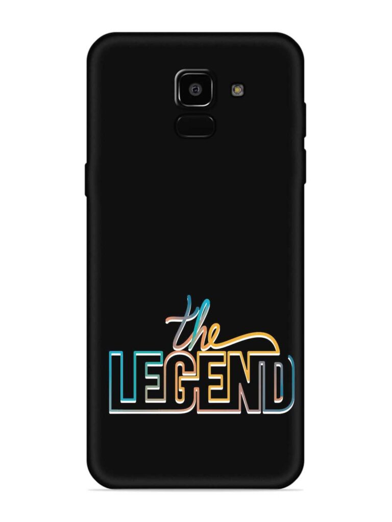 Legend Calligraphy Colorful Soft Silicone Case for Samsung Galaxy A5 (2018) Zapvi