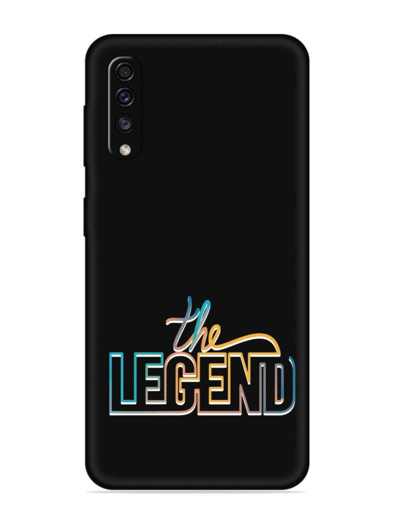 Legend Calligraphy Colorful Soft Silicone Case for Samsung Galaxy A70 Zapvi