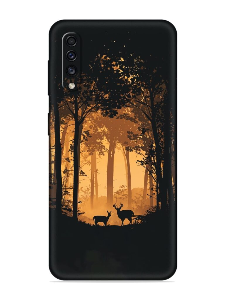 Northern Hardwood Forest Soft Silicone Case for Samsung Galaxy A70s Zapvi
