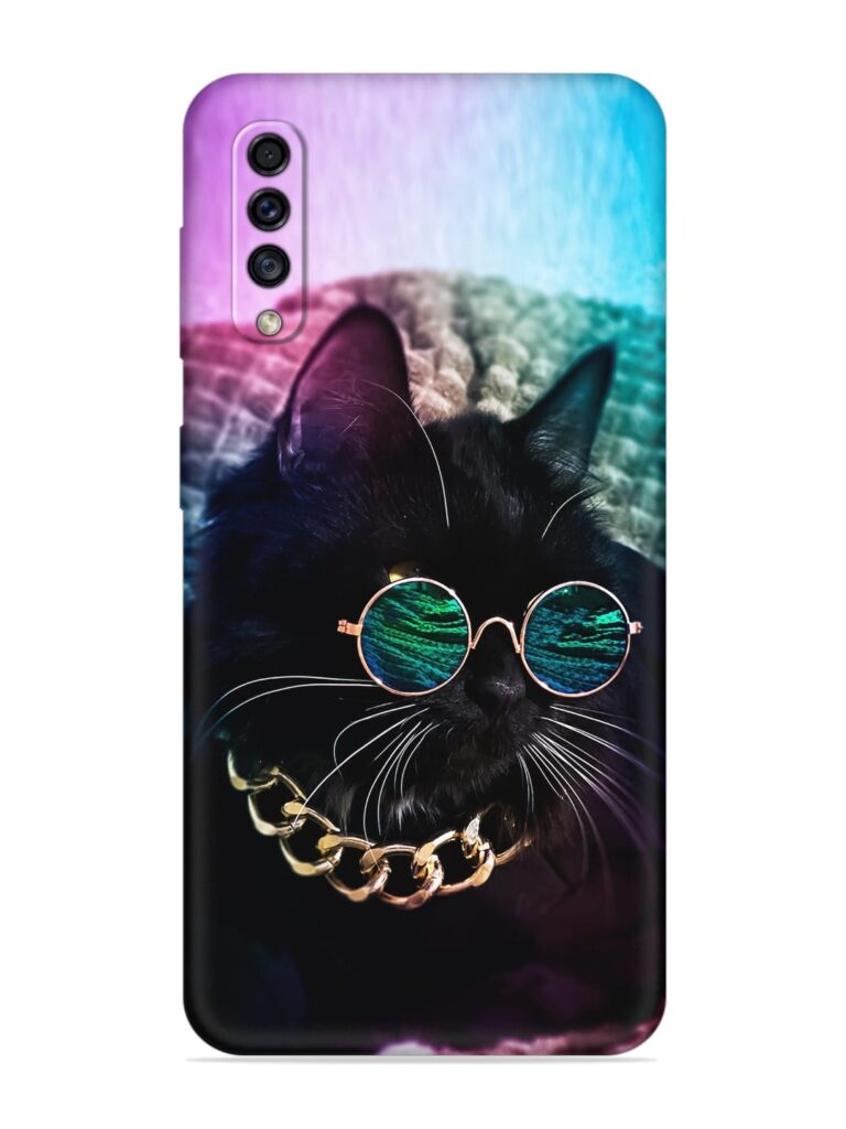 Black Cat Soft Silicone Case for Samsung Galaxy A70s Zapvi