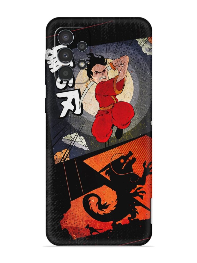 Japanese Art Soft Silicone Case for Samsung Galaxy A72 Zapvi